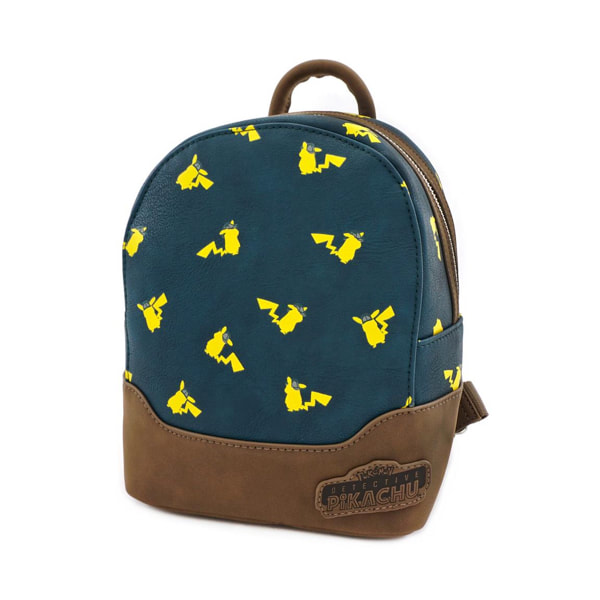 Pokemon Pikachu All Over Print Blue Mini Backpack By Loungefly!