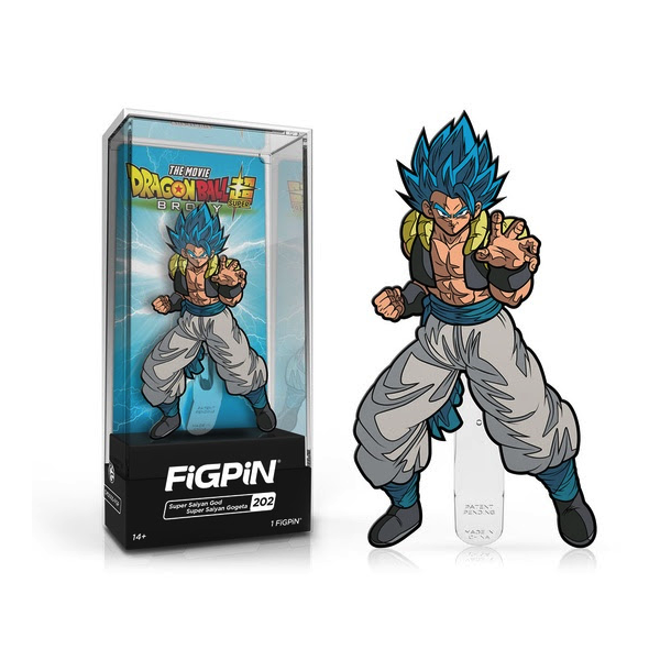 Figpin Mini Dragon Ball Super SSGSS Vegeta Collectible Pin NEW