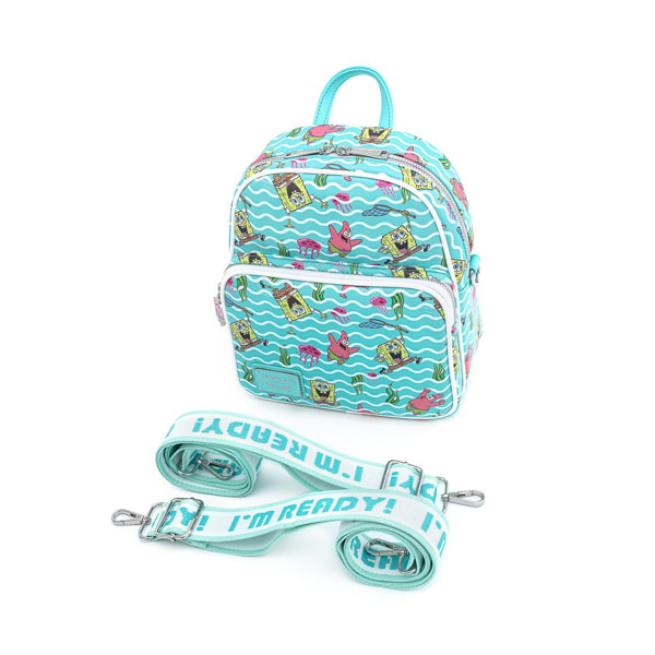 Loungefly SpongeBob jellyfishing mini backpack