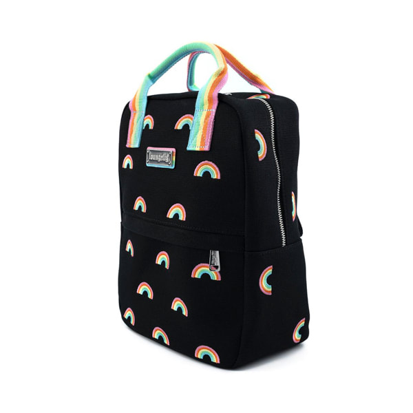 Loungefly Pride Canvas Rainbows Mini Backpack