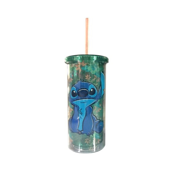 Disney: Lilo & Stitch - Tropical Pattern 20oz Plastic Tall Tumbler