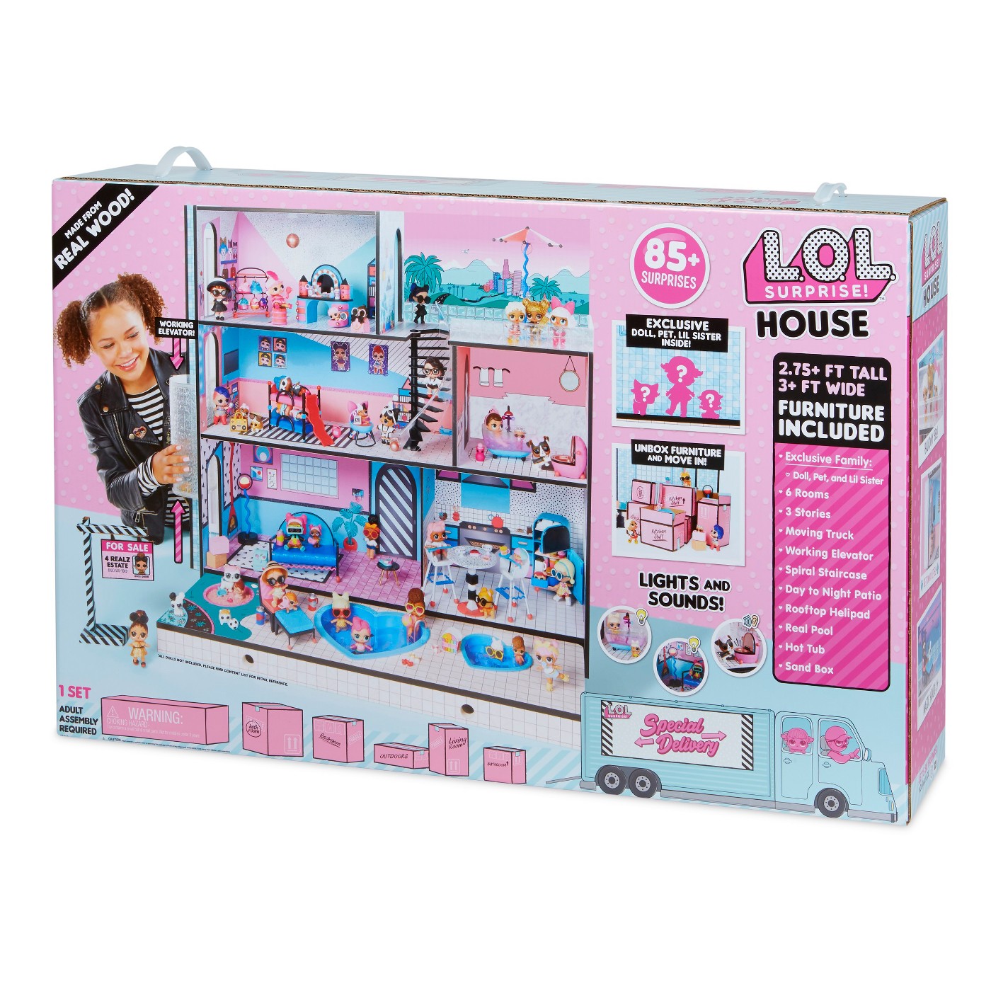 lol surprise doll house clearance