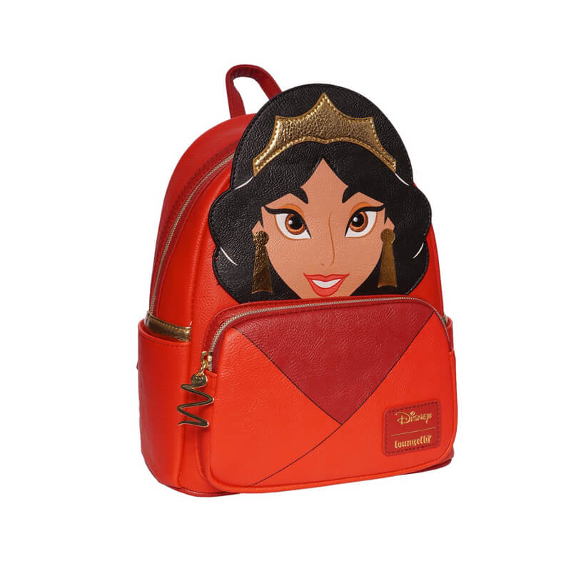 Loungefly Disney Aladdin Jasmine Red Cosplay Mini Backpack - EE Exclusive