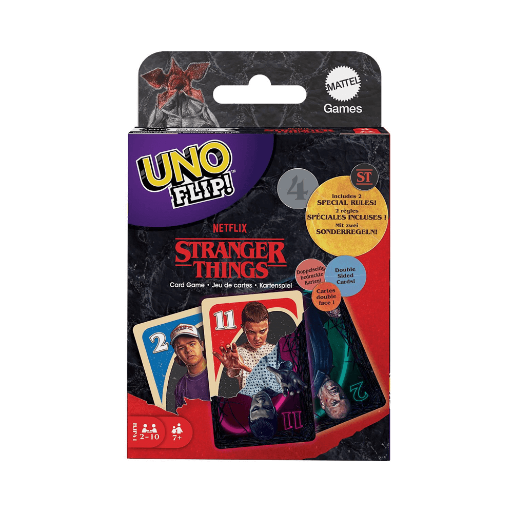 Mattel: Stranger Things Uno Flip Card Game
